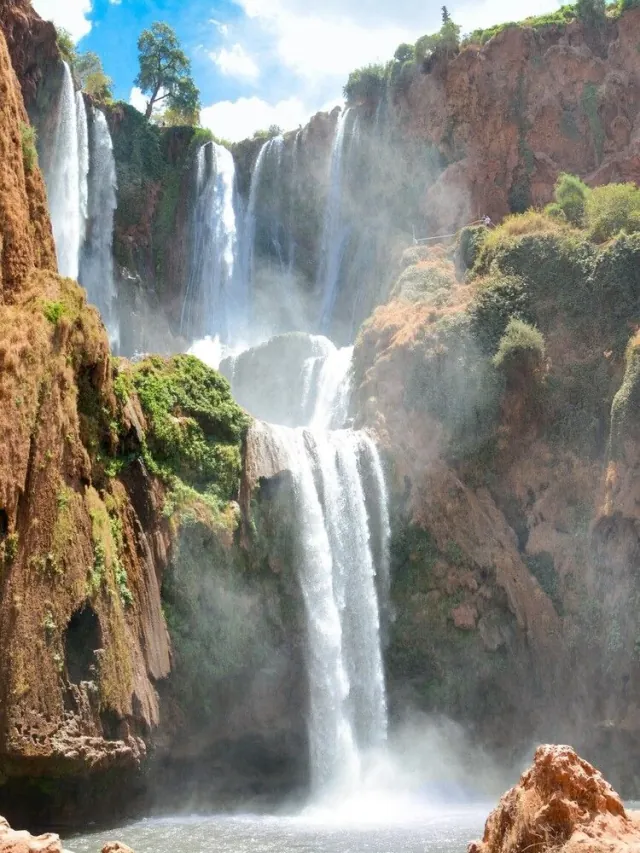 Cascades d’Ouzoud au Maroc